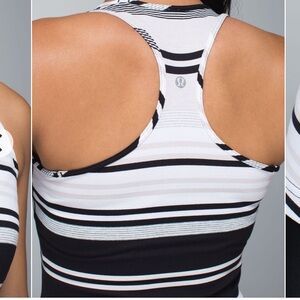 Lululemon Cool Racerback
Groovy Stripe Static Wave Dune